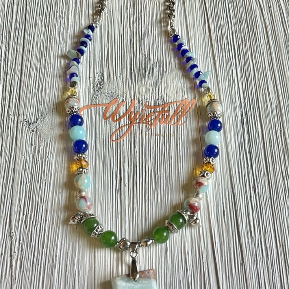 Caribbean Calcite Unisex Necklace